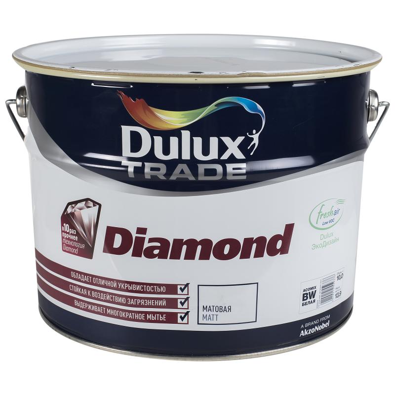 Краска Dulux Diamond Extra Matt / Дулюкс Даймонд Экстра Матт матовая износостойкая для стен и потолков